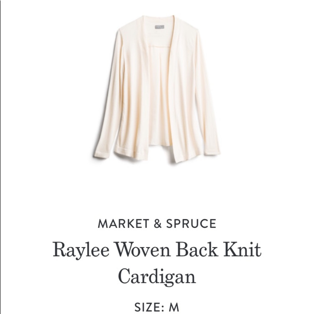 Market & Spruce Cardigan, size medium.